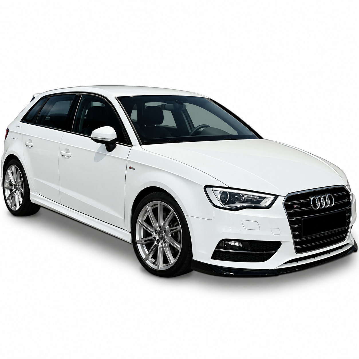 Audi A3 8V Hb 2012 - 16  Uyumlu Yan Marşpiyel Plastik Boyasız