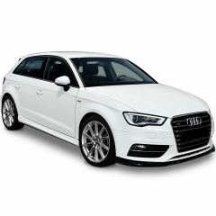 Audi A3 8V Hb 2012 - 16  Uyumlu Yan Marşpiyel Plastik Boyasız