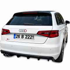 Audi A3 8V Hb 2012 - 16  Uyumlu Difüzör Plastik Boyasız