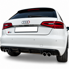 Audi A3 8V Hb 2012 - 16  Uyumlu Difüzör Plastik Boyasız
