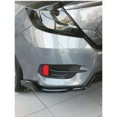 Honda Civic Fc5 Uyumlu 2016-2020 Arka Çıkıntılı Flap Piano Black