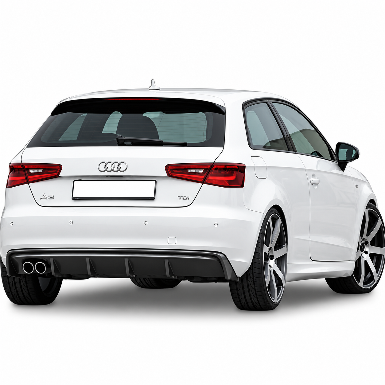 Audi A3 8V Hb 2012 - 16 Uyumlu Rieger Difüzör Plastik Boyasız