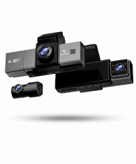 Vrx 3 Kameralı 4K Ultra HD Araç İçi Kamera (Dash Cam) Vrpro