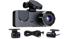 Vr-09 3 Kameralı Wi-Fi Araç İçi Kamera (Dashcam) Vrpro