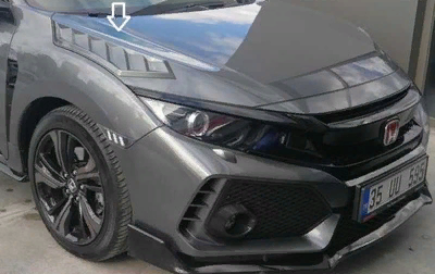 Honda Civic Fc5-fk7 Uyumlu Motor Kaput Kabartma Type-r Dızayn - Boyasız