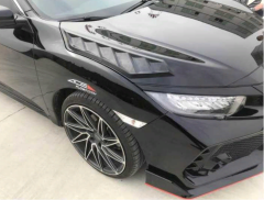 Honda Civic Fc5-fk7 Uyumlu Yedek Parça Motor Kaput Kabartma Type-r Dızayn - Boyasız