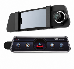Vrlens 4K Ultra HD Wi-Fi Akıllı Araç İçi Dikiz Aynası Kamera (Dashcam) Vrpro