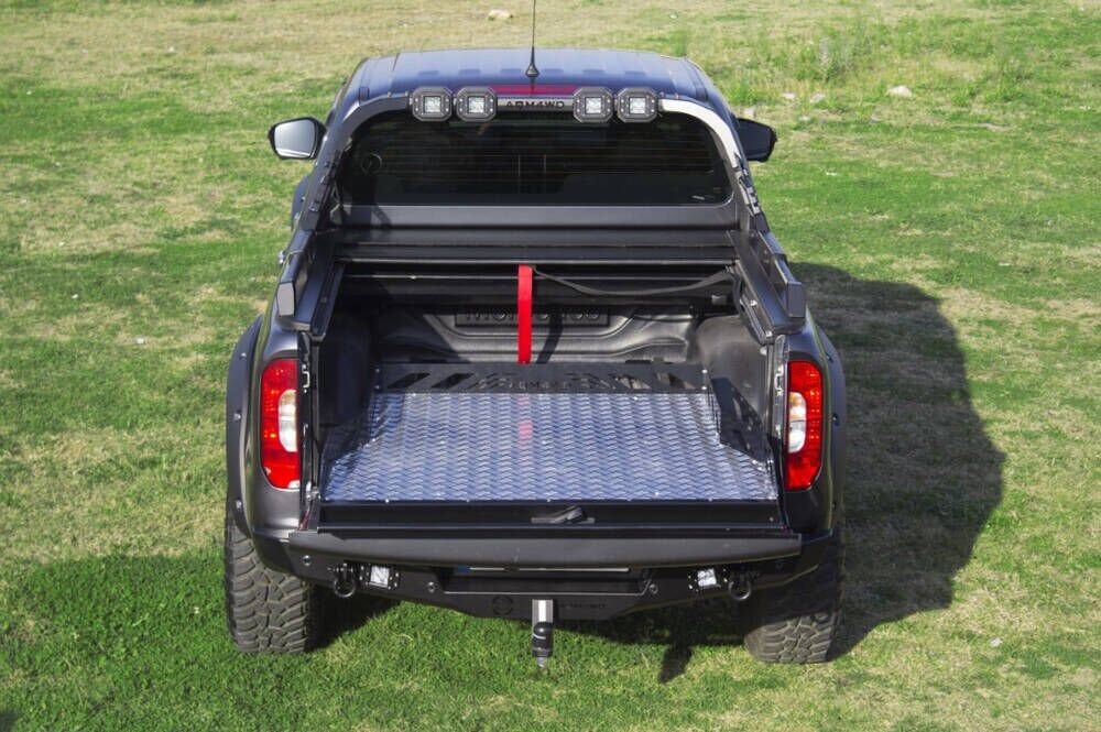 Volkswagen Amarok 2010-2017 Uyumlu Kasa İçi Sürgülü Çekmece AQM4WD S60