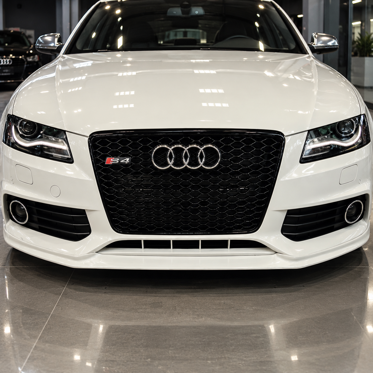 Audi A4 B8 2008-2012 S  Uyumlu Ön Ek Plastik Boyasız