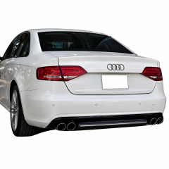 Audi A4 B8 2008-2012 S4  Uyumlu Difüzör Plastik Boyasız