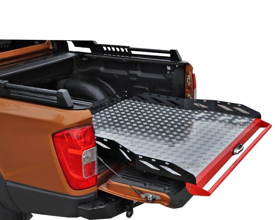 Nissan Navara 2010-2016 Uyumlu Kasa İçi Sürgülü Çekmece AQM4WD S60