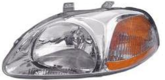 Honda Civic Uyumlu Yedek Parça 1996-1998 Usdm Far