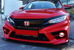 Honda Civic Fc5 2016-2020 Uyumlu  Ön Logo Kırmızı