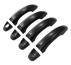 Volkswagen Amarok 2010-2020 Uyumlu Yedek Parça Kapı Kolu Kaplama - Siyah