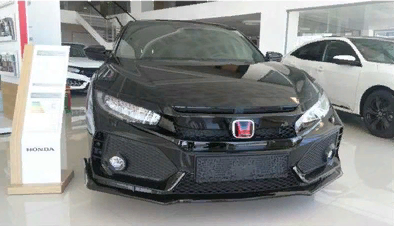 Honda Civic Fc5 2016-2020 Uyumlu Yedek Parça Ön Logo Smoke