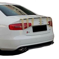 Audi A4 B8,5 2012 - 2016  Uyumlu Yedek Parça S4 Difüzör Plastik Boyasız