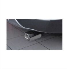 Honda CR-V Uyumlu Yedek Parça 2012-2017 Oval Egzoz Nikelaj