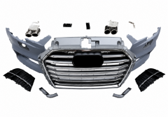 Audi A3 S3 2017-2020 Uyumlu S3 Ön Tampon Seti