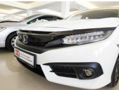 Honda Civic Fc5 2016-2020 Uyumlu  Ön Panjur Kaplama Karbon