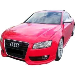 Audi A5 B8 2008 - 2012  Uyumlu Ön Tampon Flap Plastik Boyasız