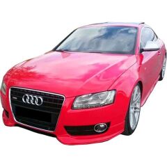 Audi A5 B8 2008 - 2012  Uyumlu Ön Tampon Flap Plastik Boyasız