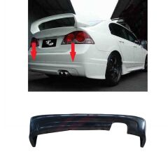Honda Civic Fd6 Uyumlu 2006-2011 Arka Tampon Ek Mugen