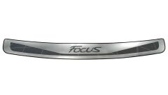 Ford Focus 3 HB 2011-2018 Uyumlu Arka Tampon Eşiği Kromu