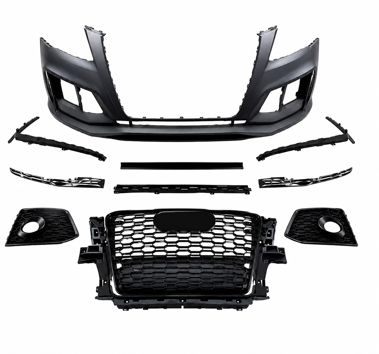 Audi Q5 RSQ5 2008-2012 Uyumlu RSQ5 Ön Tampon Seti