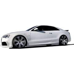 Audi A5 B8-B8,5 Coupe 2008 - 2016  Uyumlu Rs Marşpiyel Plastik Boyasız