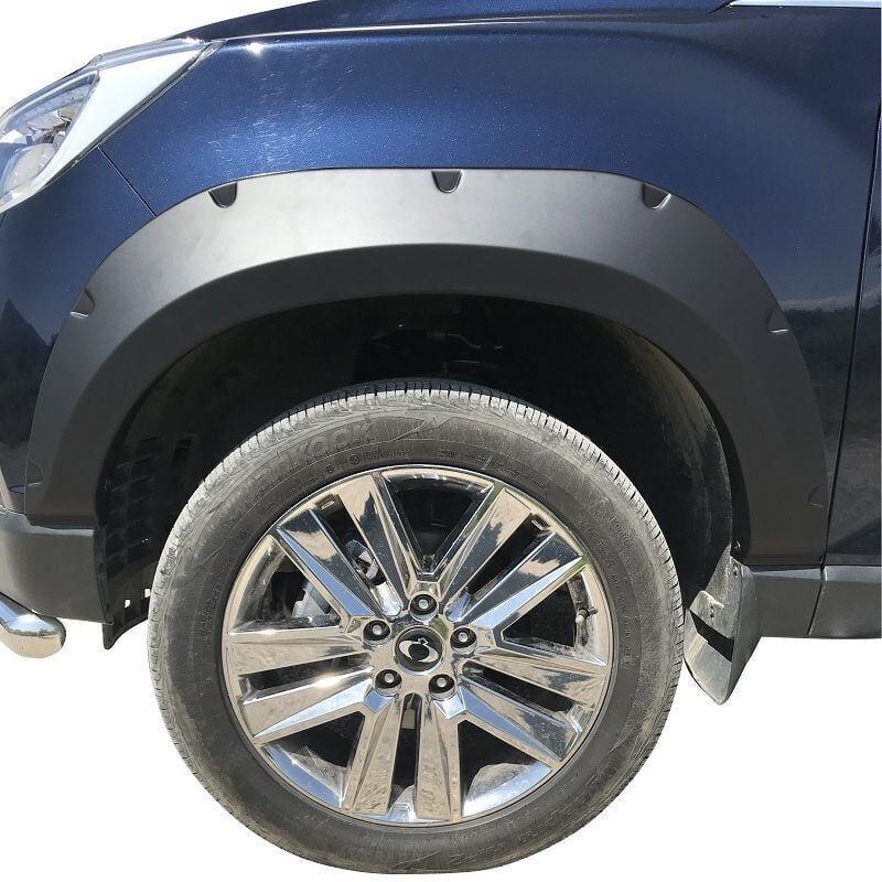 SsangYong Musso Short Bed 2018 Çıkıntılı Civatasız Çamurluk Kaplama Dodik