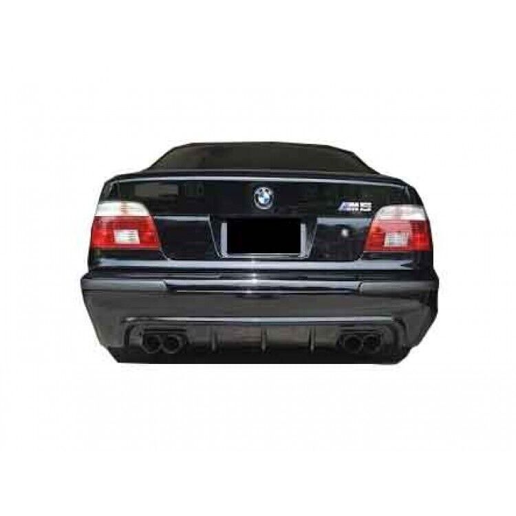 Bmw E39 5 Serisi 1995-2004 M5 Uyumlu Difüzör (Sağ-Sol Çift Çıkış) Plastik Boyasız