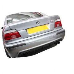 Bmw E39 5 Serisi 1995-2004 M5 Uyumlu Difüzör (Sağ-Sol Çift Çıkış) Plastik Boyasız