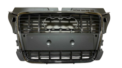 Audi A3 S3 2008-2012  Uyumlu Panjur Gri Krom Çerçeve