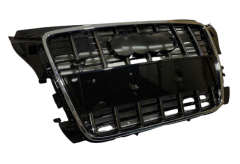 Audi A3 S3 2008-2012 Uyumlu Yedek Parça Panjur Siyah Krom Çerçeve