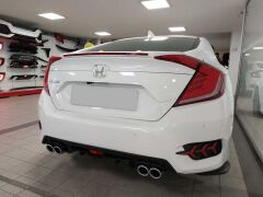 Honda Civic Uyumlu 2016-2021 Fc5 Led Spoiler