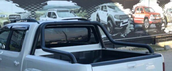 Ford Ranger Uyumlu 2012-2015 Canyon (Black) Siyah Roll Bar AQM4WD PRB28