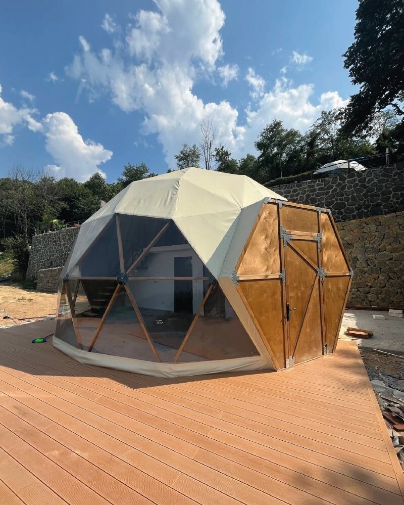 Ahşap Dome Çadır