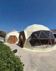 Ahşap Dome Çadır