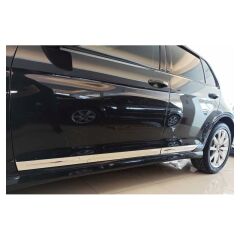 Volkswagen Golf 7 - 7.5 2013-2020 Uyumlu Yedek Parça Kapı Çıtası Nikelaj