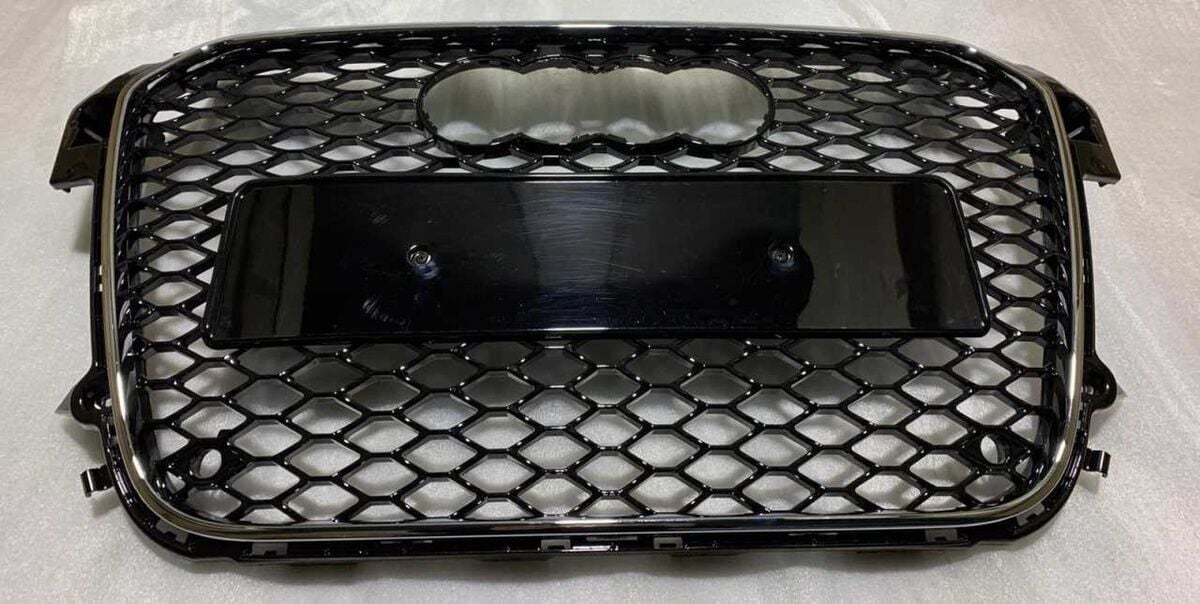 Audi A1 RS1 2011-2015 Uyumlu Yedek Parça Panjur Siyah Krom