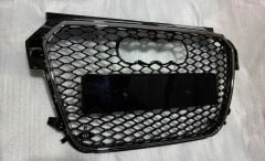 Audi A1 RS1 2011-2015 Uyumlu Yedek Parça Panjur Siyah Krom