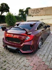 Honda Civic Fc5 Uyumlu 2016-2020 Type R Spoiler Boyasız