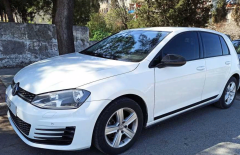Volkswagen Golf 7 - 7.5 2013-2020 Uyumlu Yedek Parça Kapı Çıtası Piano Black