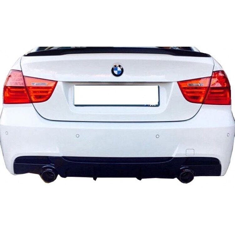 Bmw E90 3 Serisi 2006-2012 Uyumlu M Performance Difüzör Plastik Boyasız