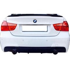 Bmw E90 3 Serisi 2006-2012 Uyumlu M Performance Difüzör Plastik Boyasız