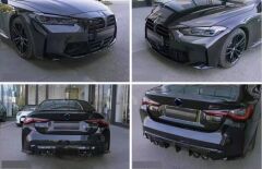 Bmw G22 / 4 Serisi Uyumlu M4 Görünüm Body Kit (Egzozsuz)