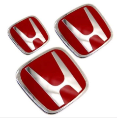Honda Civic Fc5 Uyumlu Logo Set Takımı Kırmızı