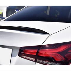 Mercedes W177 2019+ A Sedan Serisi Uyumlu A35 Spoiler - Piano Black (Parlak Siyah)