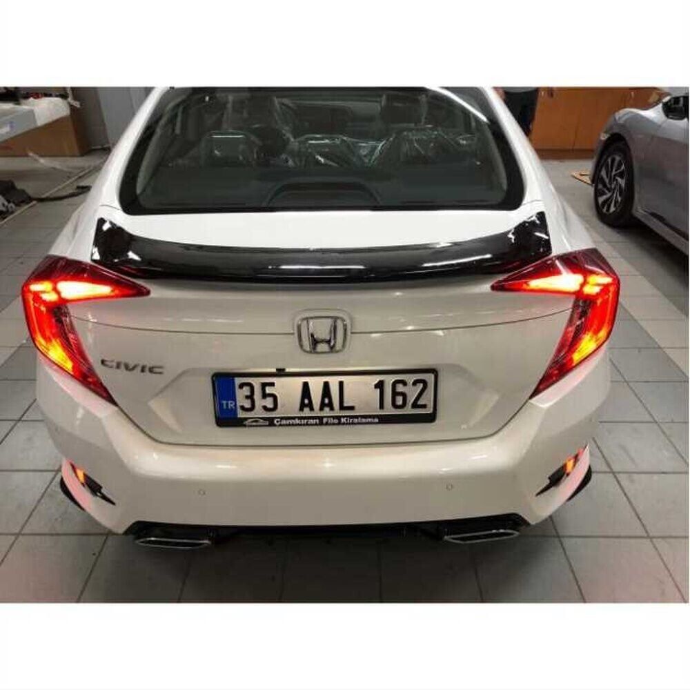 Honda Civic Fc5 Uyumlu 2016-2020 Oval Spoiler (Boyasız)