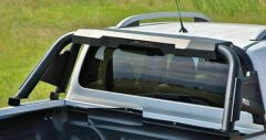Ford Ranger Uyumlu 2012-2015 (Double Plus Black) Poliüretan Siyah Roll Bar AQM4WD PRB02